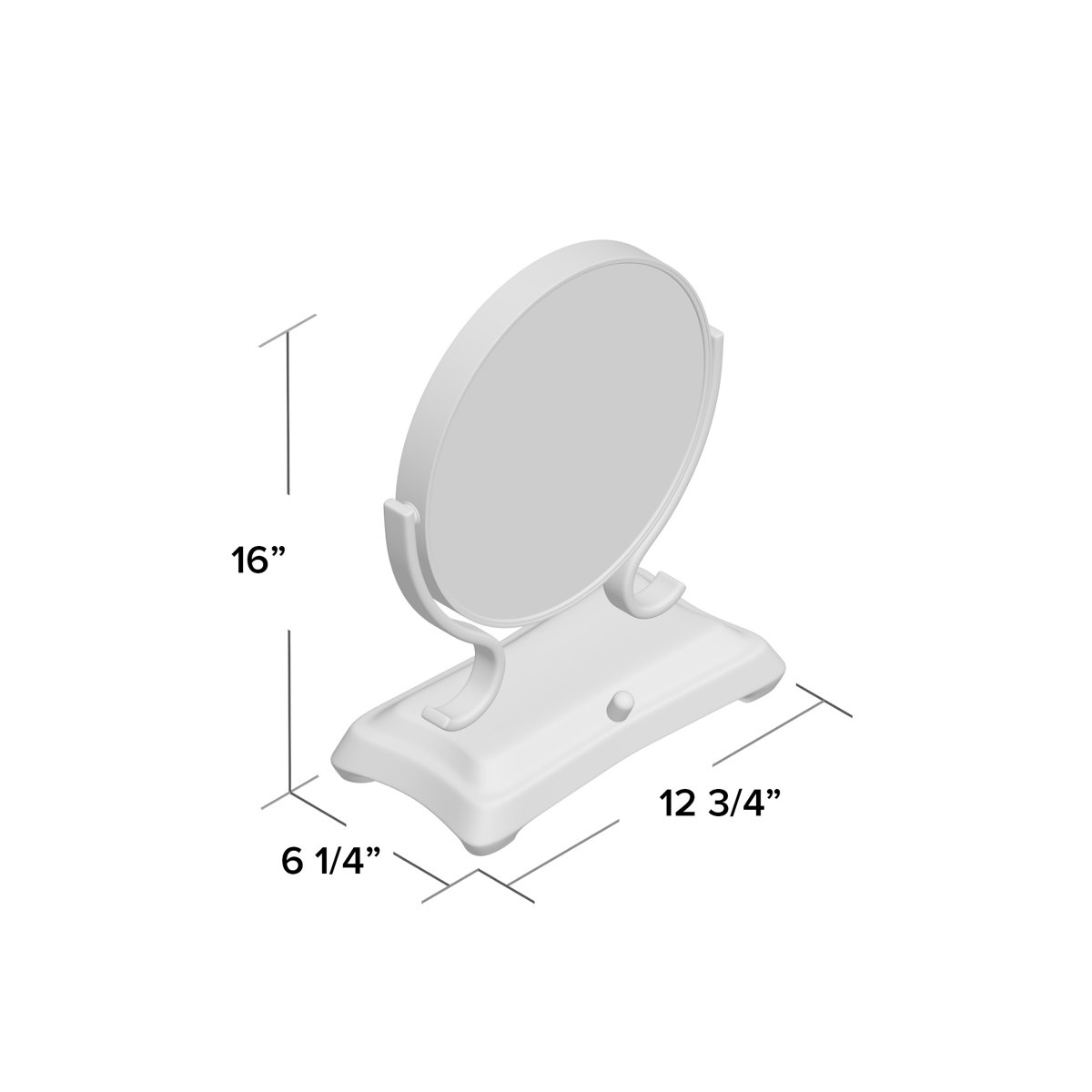 Charlton Home® Vanleer Modern & Contemporary Beveled Lighted Magnifying